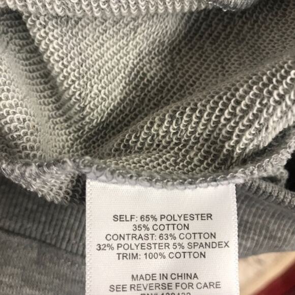 ModCloth Grey Crewneck Sweatshirt Embroidered Lazy Daisy‎ Small - Picture 4 of 4